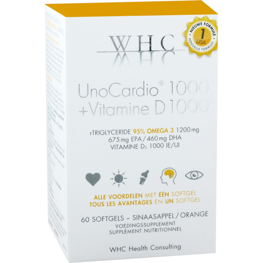 UnoCardio 1000 + Vitamine D 1000