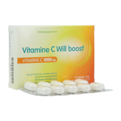 Vitamine C Will Boost | 20 tabletten