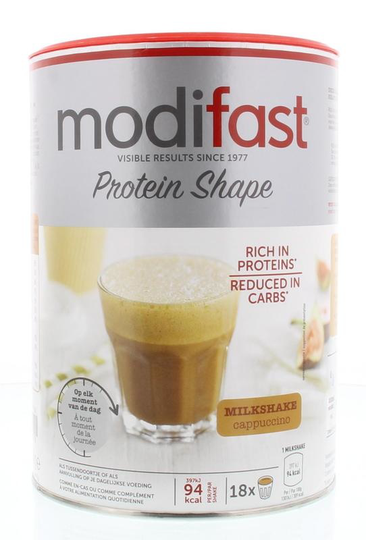 Modifast Protein shape milkshake cappuccino (540 Gram)
