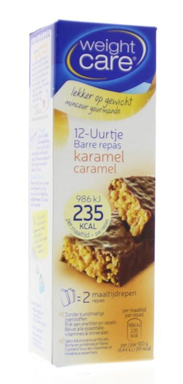 Weight Care Maaltijdreep karamel (2 Stuks)