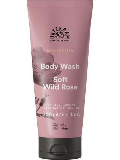 Urtekram Bodywash soft wild rose (200 Milliliter)