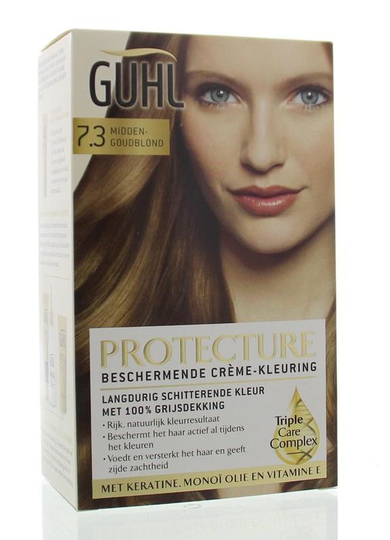 Guhl Beschermende cremekleur 7.3 mid goudblond (1 Set)
