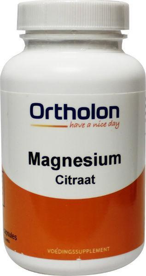 Ortholon Magnesium citraat (120 Vegetarische capsules)