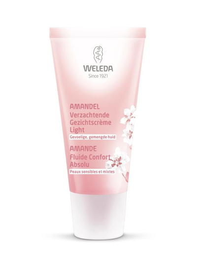 Weleda Amandel verzachtende gezichtscreme light (30 Milliliter)
