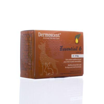 Dermoscent Essential 6 Spot-On 0-10 kg | 4 x 0,6 ml