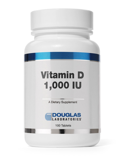 Vitamine D 1000 IU (100 tabletten) - Douglas Laboratories