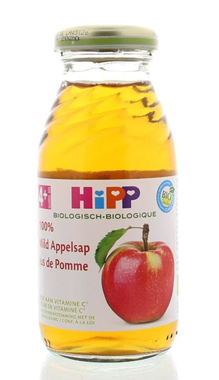 Hipp Appelsap mild bio (200 Milliliter)
