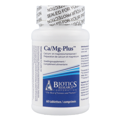 Biotics Ca/Mg-Plus | 60 tabletten