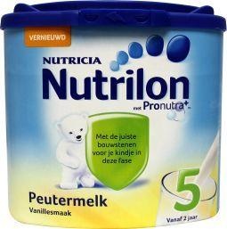 Nutrilon 5 Peuter groeimelk vanille (400 Gram)