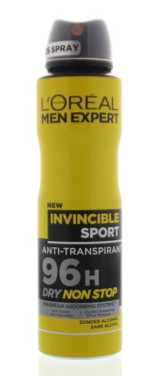 Loreal Men expert deodorant spray invincible sport (150 Milliliter)