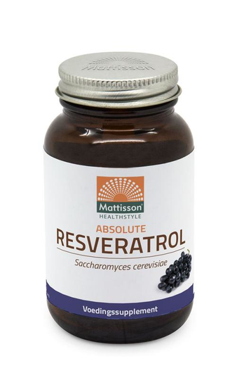 Mattisson Absolute Resveratrol 98% gefermenteerd veri-te (60 Vegetarische capsules)