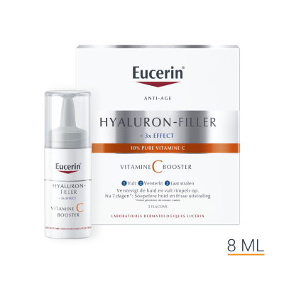 Eucerin Hyaluron-Filler + 3x Effect Vitamine C Booster | 3 x 8 ml
