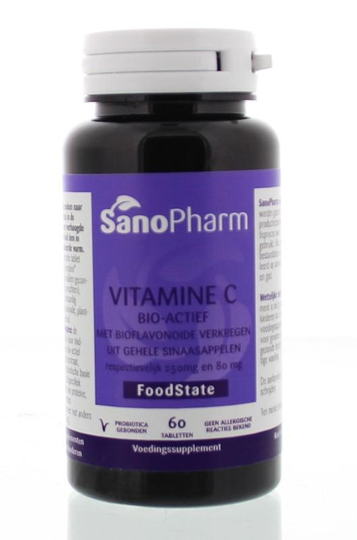 Sanopharm Vitamine C 250 mg & bioflavonoiden 80 mg (60 Tabletten)