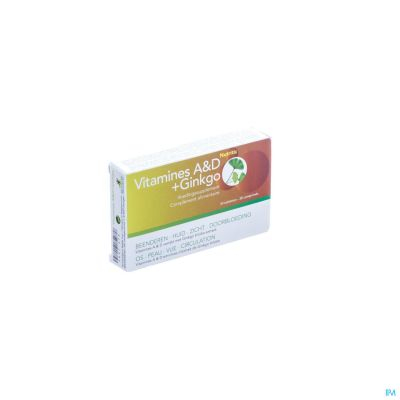 Nutritic Vitamines A&D+Ginkgo | 30 tabletten