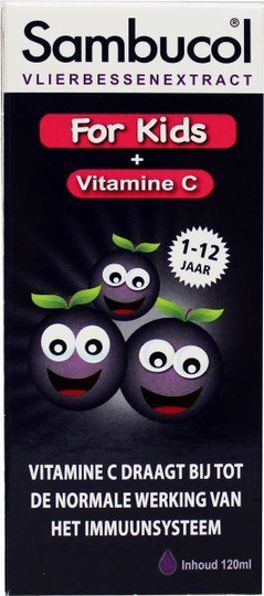 Sambucol Vlierbessensiroop for kids (120 Milliliter)