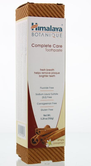 Himalaya Tandpasta botanical complete care kaneel (150 Gram)