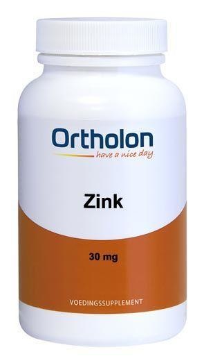 Ortholon Zink citraat 30mg (60 Tabletten)