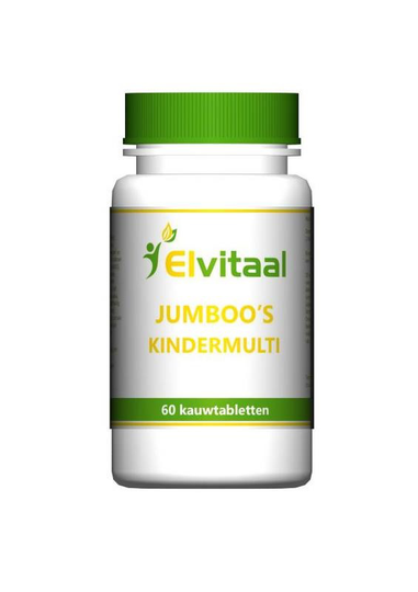 Elvitaal/elvitum Jumboos kindermulti (60 Kauwtabletten)