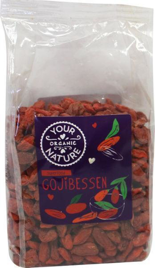 Your Organic Nat Goji bessen gedroogd bio (250 Gram)