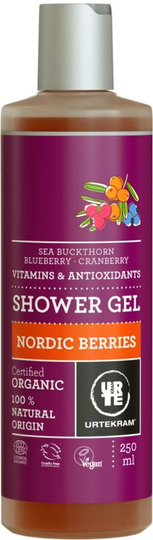Urtekram Douchegel noordse bes (250 Milliliter)