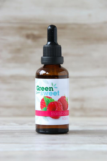 Green Sweet Vloeibare stevia framboos (50 Milliliter)