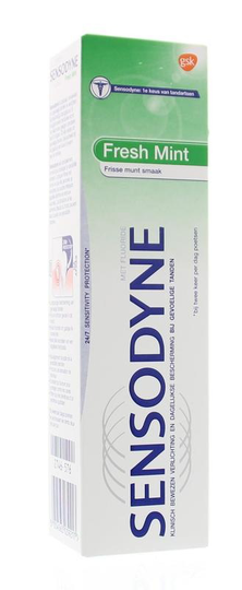 Sensodyne Tandpasta fresh mint (75 Milliliter)