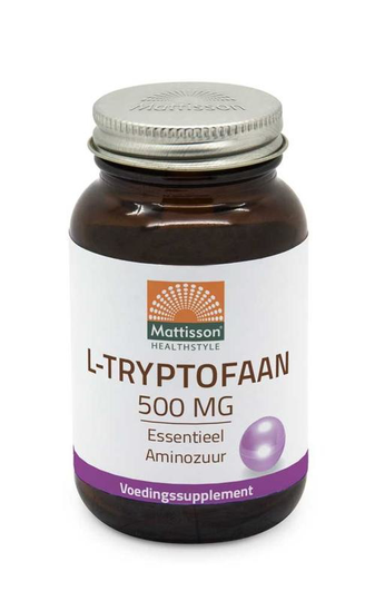 Mattisson L Tryptofaan 500mg (60 Capsules)