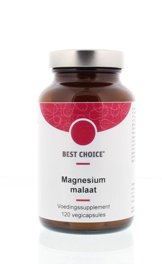 TS Choice Magnesiummalaat (120 Vegetarische capsules)