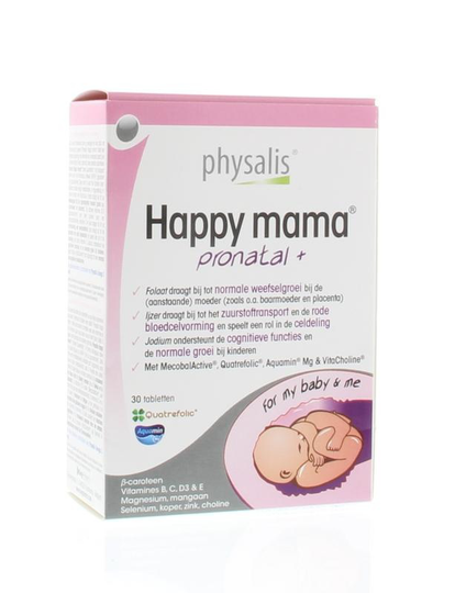 Physalis Pronatal + happy mama (30 Tabletten)