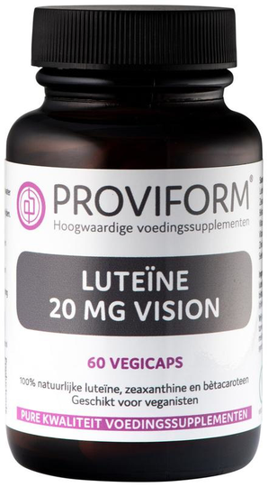 Proviform Luteine 20 mg vision (60 Vegetarische capsules)