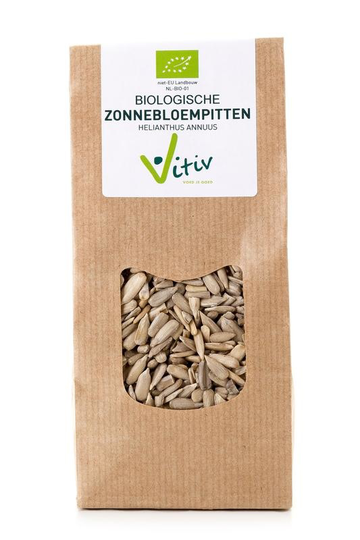 Vitiv Zonnebloempitten bio (250 Gram)