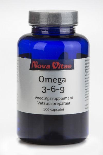 Nova Vitae Omega 3 6 9 1000 mg (100 Capsules)