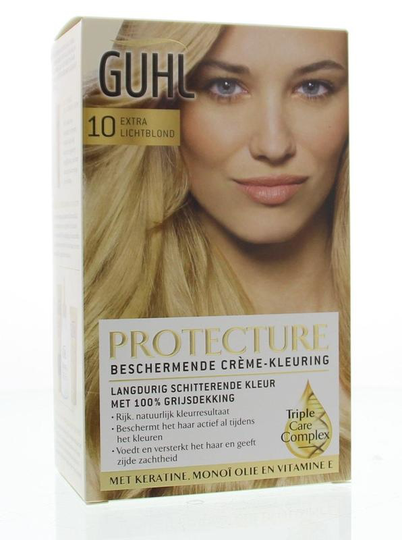 Guhl Beschermende cremekleur 10 extra lichtblond (1 Set)