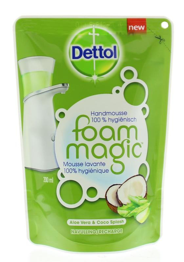 Dettol Foam magic aloe vera navul (200 Milliliter)