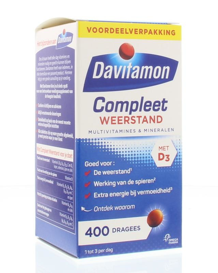 Davitamon Compleet weerstand (400 Dragees)