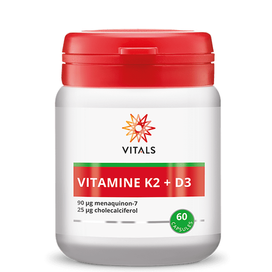 Vitamine K2 90 mcg Vitamine D 25 mcg