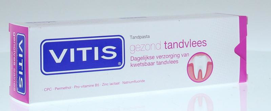 Vitis Gezond tandvlees tandpasta (75 Milliliter)