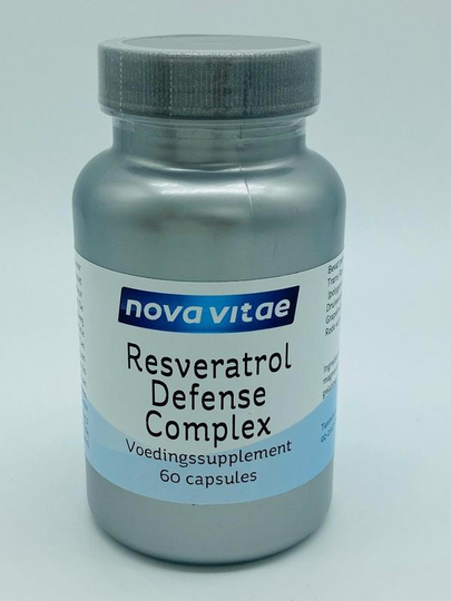 Nova Vitae Resveratrol 100 mg defense complex (60 Capsules)