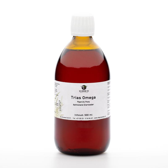 Groene Os Trias omega paard & pony (500 Milliliter)
