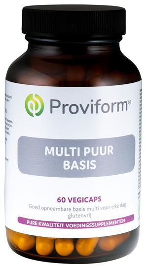 Proviform Multi puur basis (60 Vegetarische capsules)