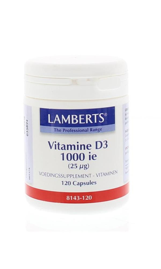 Vitamine D3 1000IE 25 mcg