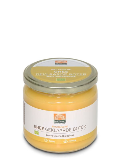 Mattisson Ghee geklaarde boter bio (300 Gram)