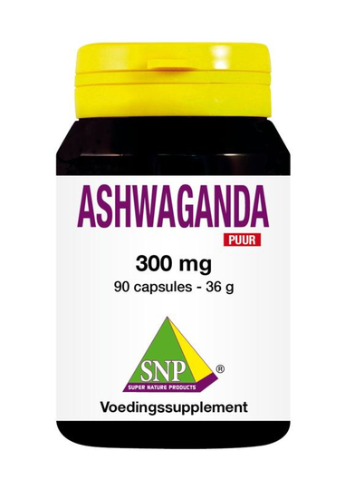 SNP Ashwagandha 300 mg puur (90 Capsules)