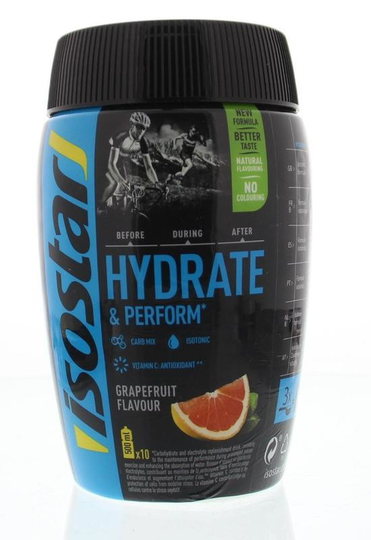 Isostar Hydrate & perform grapefruit (400 Gram)