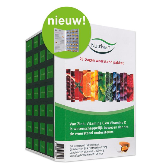 Nutrivian 28 Dagen weerstand pakket in blisterverpakking (1 Stuks)