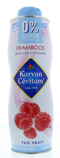Karvan Cevitam Framboos 0% suiker (750 Milliliter)