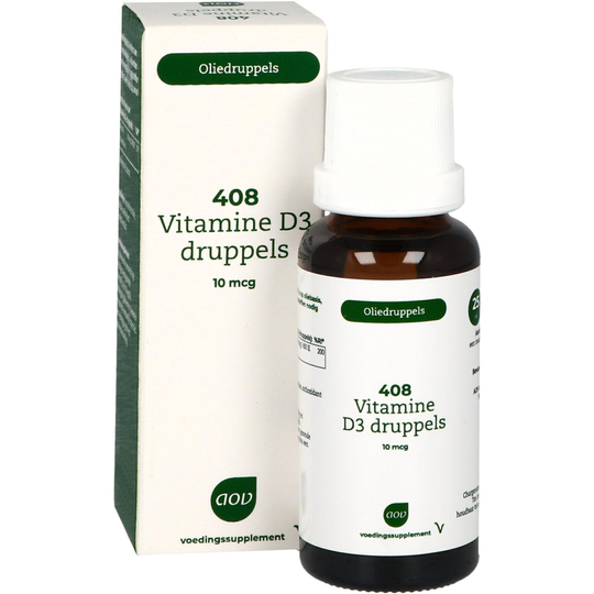 408 Vitamine D3 druppels 10 mcg
