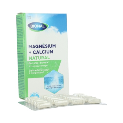 Bional Magnesium + Calcium Natural | 40 capsules