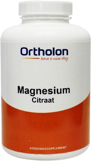 Ortholon Magnesium citraat (240 Vegetarische capsules)