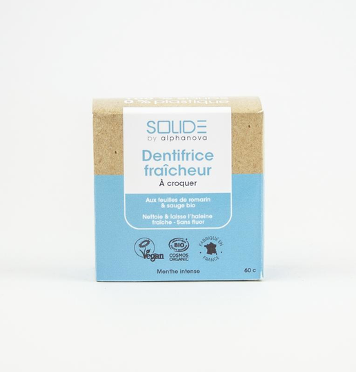 Alphanova Solide Tandpasta tabletjes (60 Stuks)